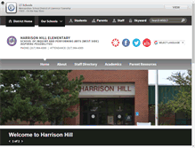 Tablet Screenshot of harrisonhill.ltschools.org