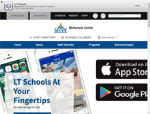 Tablet Screenshot of mckenzie.ltschools.org